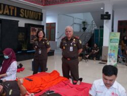 Sambut Natal 2025, Kejatisu Gelar Donor Darah dan Cek Kesehatan Gratis