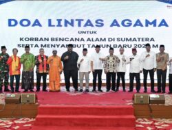 Doa Lintas Agama Jelang Tahun Baru 2026, Wakil Gubernur Sumut Berharap Masa Transisi Bencana Berjalan Lancar