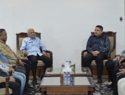 Wagub Sumut Terima Bantuan Bencana dari Pemko Makassar