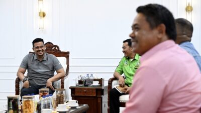 Gubernur Bobby Nasution Terima Aspirasi Serikat Pekerja Kehutanan