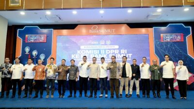 Didorong Jadi Motor Ekonomi Daerah, Komisi II DPR RI Kunjungi Bank Sumut