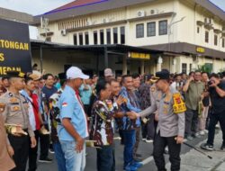 Polrestabes Medan Gelar Apel Sabuk dan Kentongan Kamtibmas Serta Halal Bihalal Idul Fitri 1447 H