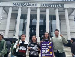 Keluarga Korban Tindak Pidana Oknum TNI Gelar Aksi Solidaritas dan Desak MK Kabulkan Judicial Review UU TNI