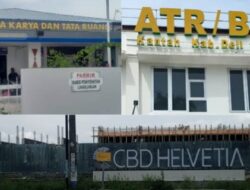 PAD Deliserdang Bocor, Ruko CBD Helvetia Dibangun Tanpa PBG, Jaksa Diminta Usut SHGB di Lahan Eks HGU