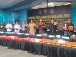 Polrestabes Medan Musnahkan 52 Kg Sabu Selundupan Aceh ke Medan, Kombes Jean Calvijn: Proses Pelaku Secara Tegas dan Tuntas
