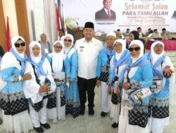 Bersama Kakanwil Kemenhaj Sumut Lepas Kloter 4, Baharuddin: Ini Tamu Allah Harus Dimuliakan