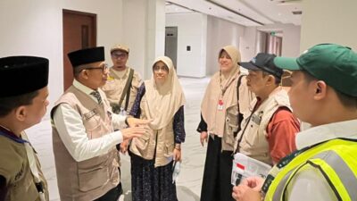 Tinjau Calhaj Jatim Technical Landing, Zulkifli Sitorus: Bentuk Nyata Kemenhaj Komit Layani Tamu Allah