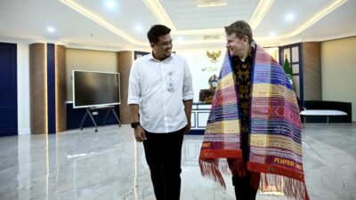 Gubsu Promosikan Sumut ke Dubes Australia sebagai Gerbang Investasi Indonesia Barat