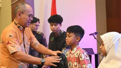 Zakat Pegawai Biayai Pendidikan Ratusan Pelajar, Baznas Sebut UPZ Bank Sumut Salah Satu Terunggul di Sumut