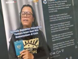 4 Jurnalis dan Seorang Aktivis Indonesia Diculik Israel