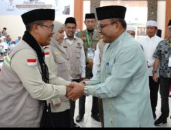 Ketua PPIH Sambut Kepulangan 357 Jemaah Haji Kloter 12 Debarkasi Medan