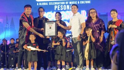 Ribuan Warga Padati Pesona Colorful Medan, Pecahkan Rekor Dunia Permainan Kulcapi