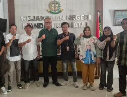 Terima Kunjungan FORWAKA Madina, Kajari Dukung Pelantikan Pengurus Digelar Agustus