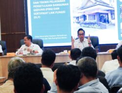 Walikota Medan Kumpulkan Konsultan dan Dinas Terkait, Bahas Pelayanan PBG dan Tutup Celah Pungli