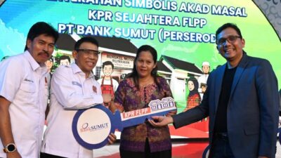 Bank Sumut Wujudkan Impian Masyarakat Miliki Rumah melalui Akad Massal KPR Sejahtera FLPP