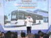 Gubsu Bobby Luncurkan BRT Mebidang, 30 Bus Listrik Disiapkan