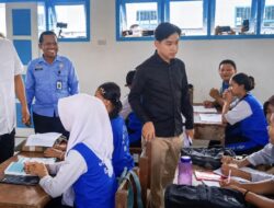 Gubernur Bobby Dampingi Wapres Gibran Tinjau Progres Rehabilitasi dan Rekonstruksi SMAN 1 Barus