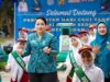 Airin Rico Waas dan Dokter Kecil Praktik Cuci Tangan, Tandai Peringatan Hari Cuci Tangan Sedunia di Medan
