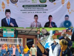 Paguyuban Bilal Mayit dan Penggali Kubur Sumut Gelar Pelatihan di Karo